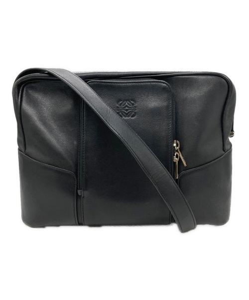 LOEWE（ロエベ）LOEWE (ロエベ) モノグラムイショルダーバッグ ブラックの古着・服飾アイテム