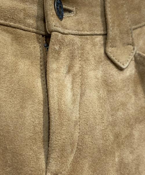 RALPH LAUREN（ラルフローレン）RALPH LAUREN (ラルフローレン) スウェードパンツ ブラウン サイズ:11の古着・服飾アイテム