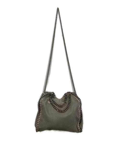 STELLA McCARTNEY（ステラマッカートニー）STELLA McCARTNEY (ステラマッカートニー) ファラベラチェーン2wayショルダーバック グレーの古着・服飾アイテム