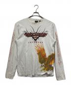 HARLEY-DAVIDSONハーレーダビッドソン）の古着「長袖Tシャツ」｜ホワイト