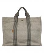HERMESエルメス）の古着「ニューフールトゥMM/トートバッグ」｜グレー