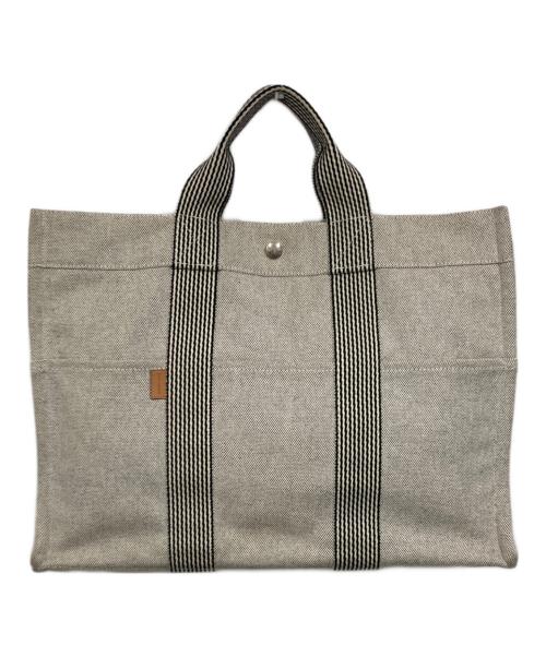 HERMES（エルメス）HERMES (エルメス) ニューフールトゥMM/トートバッグ グレーの古着・服飾アイテム
