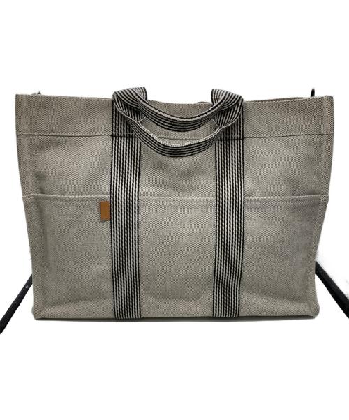 HERMES（エルメス）HERMES (エルメス) ニューフールトゥMM/トートバッグ グレーの古着・服飾アイテム