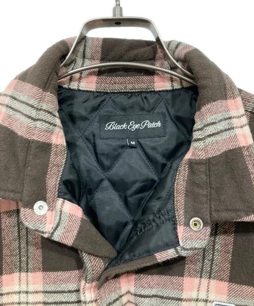 BlackEyePatch（ブラックアイパッチ）BlackEyePatch (ブラックアイパッチ) CPOジャケット ブラウン×ピンク サイズ:Mの古着・服飾アイテム