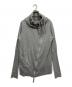 Vivienne Westwood RED LABEL（ヴィヴィアンウエストウッドレッドレーベル）の古着「変形ジップスウェットパーカー」｜グレー