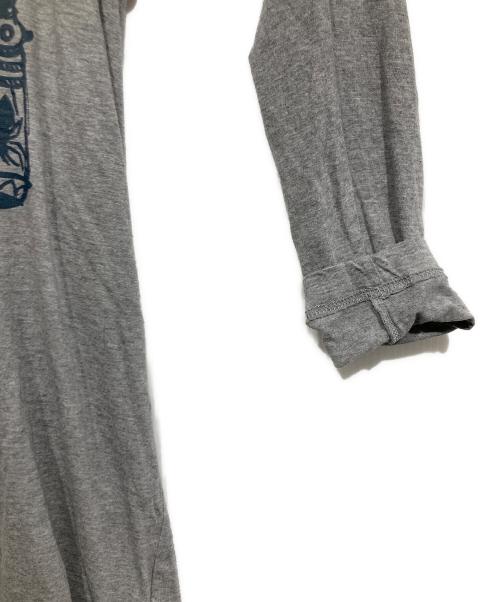 Vivienne Westwood RED LABEL（ヴィヴィアンウエストウッドレッドレーベル）Vivienne Westwood RED LABEL (ヴィヴィアンウエストウッドレッドレーベル) オーブプリントカットソーワンピース グレー サイズ:2の古着・服飾アイテム