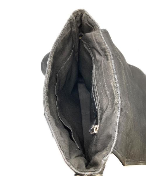 COACH（コーチ）COACH (コーチ) クロスボディフラップショルダーバッグ ブラックの古着・服飾アイテム