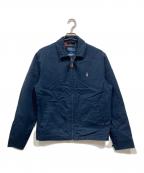 POLO RALPH LAURENポロ・ラルフローレン）の古着「スイングトップ」｜ネイビー