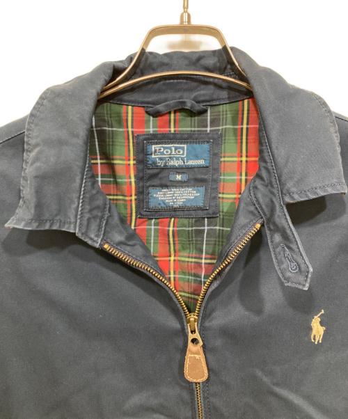 POLO RALPH LAUREN（ポロ・ラルフローレン）POLO RALPH LAUREN (ポロ・ラルフローレン) スイングトップ ネイビー サイズ:Mの古着・服飾アイテム