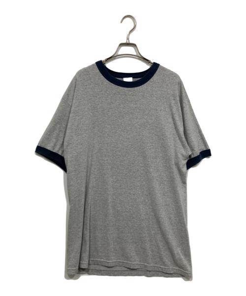 Murina（ムリナ）Murina (ムリナ) リンガーTシャツ グレー サイズ:Ⅼの古着・服飾アイテム
