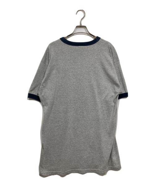 Murina（ムリナ）Murina (ムリナ) リンガーTシャツ グレー サイズ:Ⅼの古着・服飾アイテム