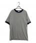 Murina（ムリナ）の古着「リンガーTシャツ」｜グレー