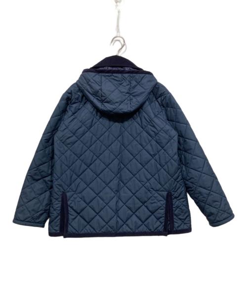 Auchincoal（オーケンコール）auchincoal (オーケンコール) キルティングフーデッドジャケット ネイビー サイズ:36の古着・服飾アイテム
