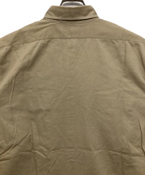 US ARMY（ユーエスアーミー）US ARMY (ユーエスアーミー) チノシャツ ベージュ サイズ:サイズ記載なしの古着・服飾アイテム