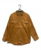 SUGAR CANEシュガーケーン）の古着「コーデュロイシャツ」｜ベージュ
