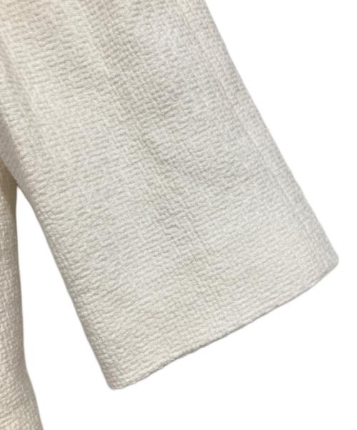 EMPORIO ARMANI（エンポリオ アルマーニ）EMPORIO ARMANI (エンポリオ アルマーニ) 半袖ダブルジャケットセットアップ ホワイト サイズ:USA　38の古着・服飾アイテム