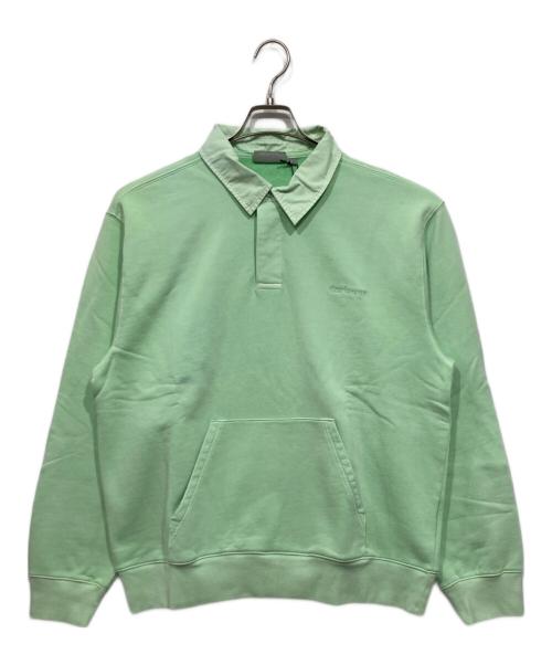 CarHartt（カーハート）CarHartt (カーハート) ダスタースクリプトスウェット グリーン サイズ:Lの古着・服飾アイテム