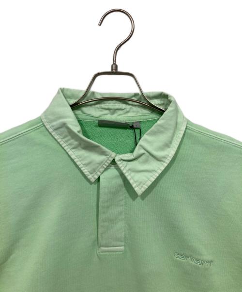 CarHartt（カーハート）CarHartt (カーハート) ダスタースクリプトスウェット グリーン サイズ:Lの古着・服飾アイテム