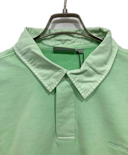 CarHartt（カーハート）CarHartt (カーハート) ダスタースクリプトスウェット グリーン サイズ:Lの古着・服飾アイテム