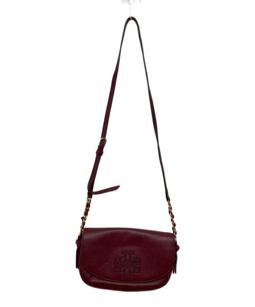 TORY BURCH（トリーバーチ）TORY BURCH (トリーバーチ) ショルダーバッグ ボルドーの古着・服飾アイテム