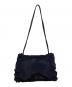 LANVIN en Bleu (ランバンオンブルー) フリルショルダーバッグ ネイビー：5000円