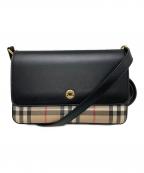 BURBERRYバーバリー）の古着「ハンプシャー ショルダーバッグ」｜ブラック