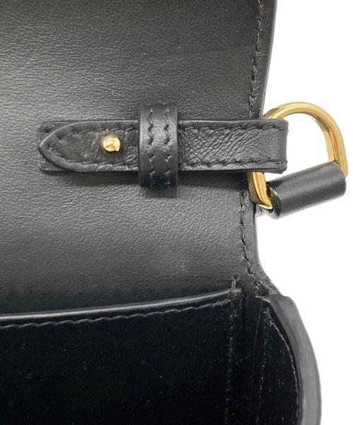 BURBERRY（バーバリー）BURBERRY (バーバリー) ハンプシャー ショルダーバッグ ブラックの古着・服飾アイテム