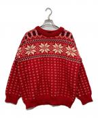 DALE OF NORWAYダーレ オブ ノルウェイ）の古着「厚手ニット」｜レッド