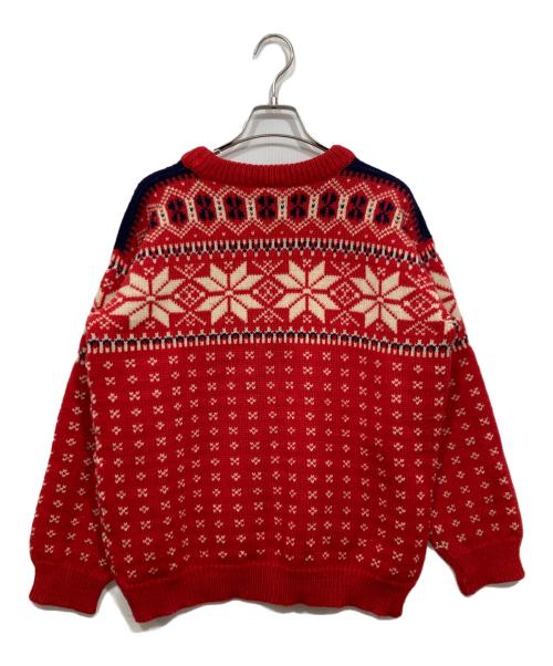 DALE OF NORWAY（ダーレ オブ ノルウェイ）DALE OF NORWAY (ダーレ オブ ノルウェイ) 厚手ニット レッド サイズ:52の古着・服飾アイテム