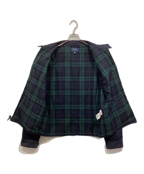POLO RALPH LAUREN（ポロ・ラルフローレン）POLO RALPH LAUREN (ポロ・ラルフローレン) スイングトップ ネイビー サイズ:Ｍの古着・服飾アイテム