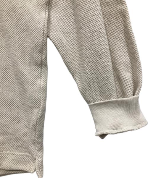 LACOSTE（ラコステ）LACOSTE (ラコステ) URBAN RESEARCH DOORS (アーバンリサーチドアーズ) 別注サーマルカットソー アイボリー サイズ:Lの古着・服飾アイテム