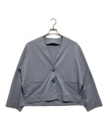 styling/（スタイリング）の古着「UVカットエアリーノーカラージャケット」｜ブルー