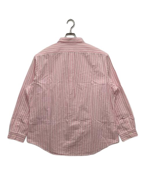 RALPH LAUREN（ラルフローレン）RALPH LAUREN (ラルフローレン) ストライプBDシャツ ピンク サイズ:XXXLの古着・服飾アイテム