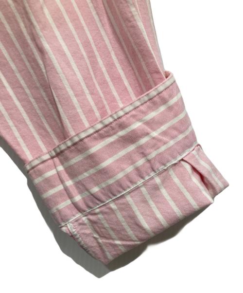 RALPH LAUREN（ラルフローレン）RALPH LAUREN (ラルフローレン) ストライプBDシャツ ピンク サイズ:XXXLの古着・服飾アイテム