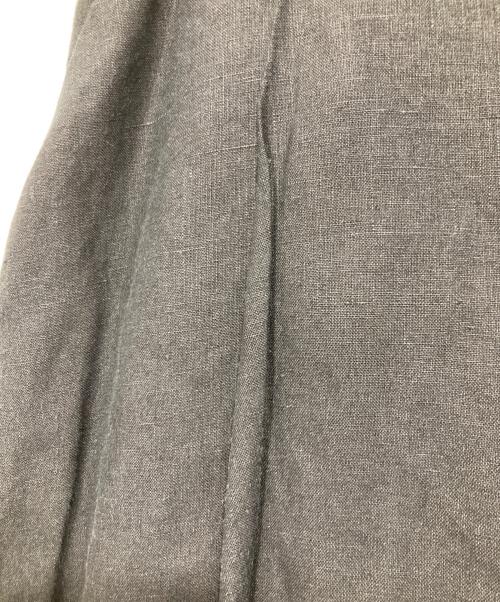 MARGARET HOWELL（マーガレットハウエル）MARGARET HOWELL (マーガレットハウエル) リネンフレアスカート ネイビー サイズ:2の古着・服飾アイテム