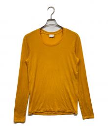 DRIES VAN NOTEN（ドリスヴァンノッテン）の古着「長袖カットソー」｜イエロー