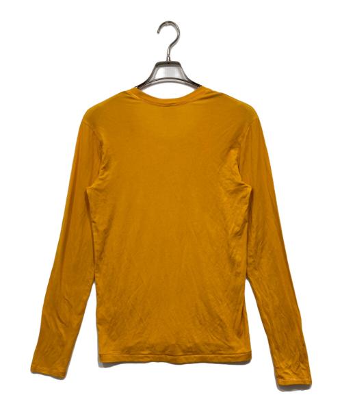 DRIES VAN NOTEN（ドリスヴァンノッテン）DRIES VAN NOTEN (ドリスヴァンノッテン) 長袖カットソー イエロー サイズ:Sの古着・服飾アイテム