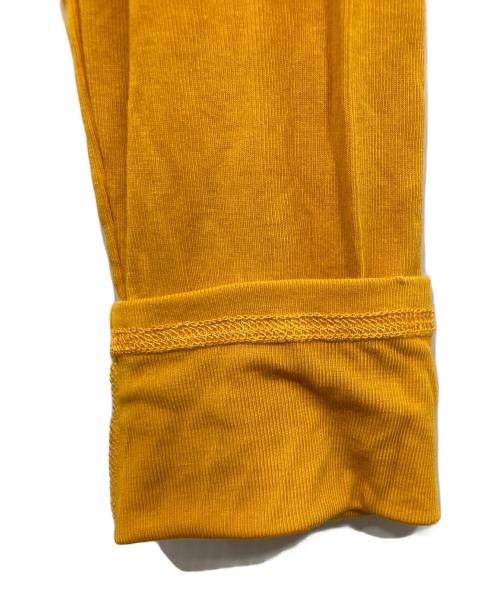 DRIES VAN NOTEN（ドリスヴァンノッテン）DRIES VAN NOTEN (ドリスヴァンノッテン) 長袖カットソー イエロー サイズ:Sの古着・服飾アイテム