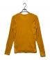 DRIES VAN NOTEN (ドリスヴァンノッテン) 長袖カットソー イエロー サイズ:S：5000円