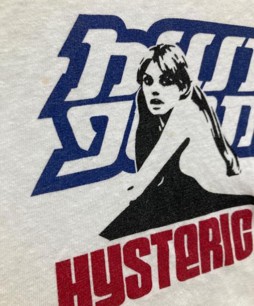 Hysteric Glamour（ヒステリックグラマー）Hysteric Glamour (ヒステリックグラマー) ラグランカットソー ホワイト サイズ:Ｍの古着・服飾アイテム