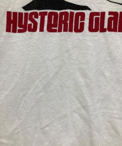 Hysteric Glamour（ヒステリックグラマー）Hysteric Glamour (ヒステリックグラマー) ラグランカットソー ホワイト サイズ:Ｍの古着・服飾アイテム