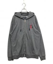 DIESEL（ディーゼル）の古着「ジップパーカー」｜グレー