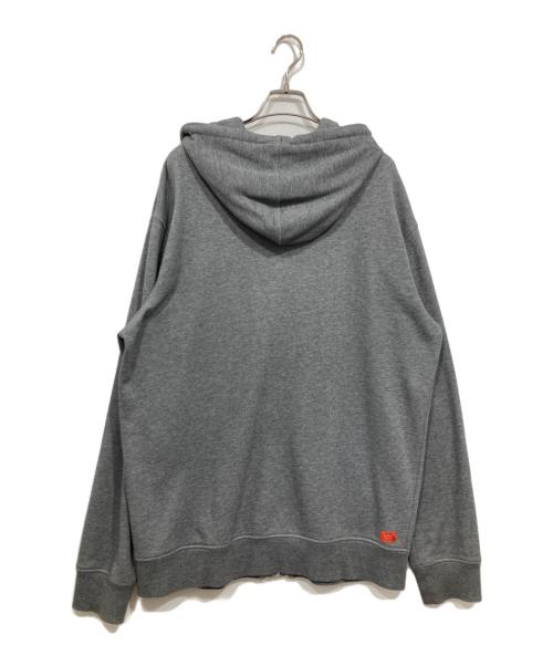 DIESEL（ディーゼル）DIESEL (ディーゼル) ジップパーカー グレー サイズ:XXLの古着・服飾アイテム