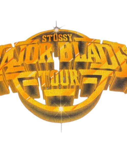 stussy（ステューシー）stussy (ステューシー) Major Blaqde Tour Tee ブラック サイズ:ＸＬの古着・服飾アイテム