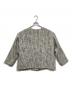 BEARDSLEY (ビアズリー) パールボタンツイードジャケット ホワイト サイズ:Ｆ：14000円