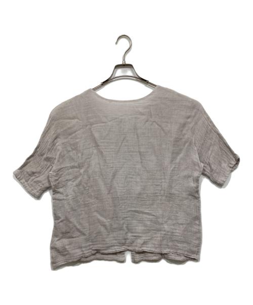 BEARDSLEY（ビアズリー）BEARDSLEY (ビアズリー) カヤブラウス グレー サイズ:Fの古着・服飾アイテム