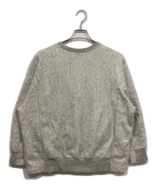 BEARDSLEY（ビアズリー）BEARDSLEY (ビアズリー) 変形トレーナー グレー サイズ:freeの古着・服飾アイテム