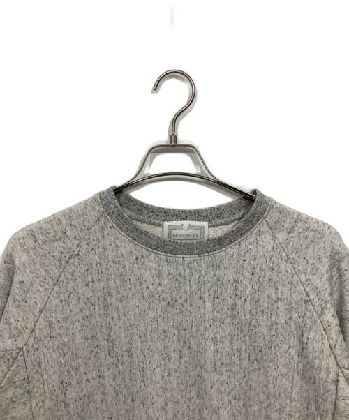 BEARDSLEY（ビアズリー）BEARDSLEY (ビアズリー) 変形トレーナー グレー サイズ:freeの古着・服飾アイテム