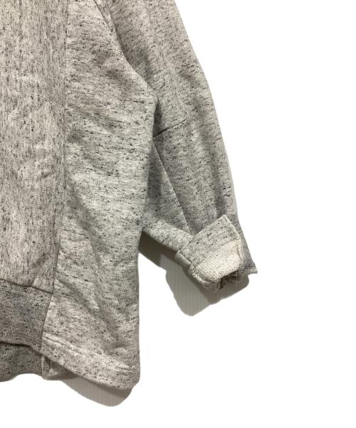 BEARDSLEY（ビアズリー）BEARDSLEY (ビアズリー) 変形トレーナー グレー サイズ:freeの古着・服飾アイテム