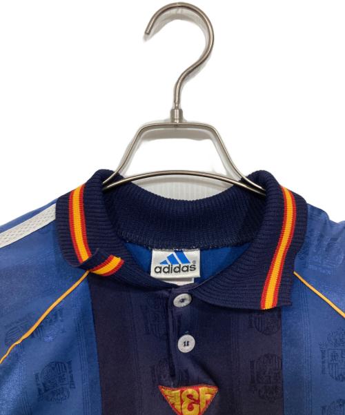 adidas（アディダス）adidas (アディダス) アウェイユニフォームチームユニフォーム ブルー サイズ:US　Lの古着・服飾アイテム